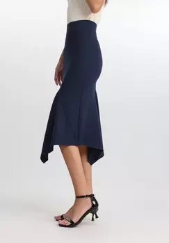 Юбка А-силуэта Anna Field, темно-синий
