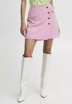 Юбка А-силуэта b.young, розовый