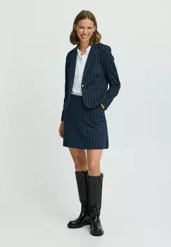 Юбка А-силуэта b.young, синий