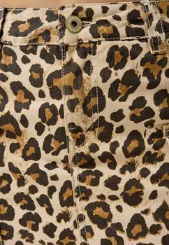 Юбка А-силуэта Bershka, бежевый