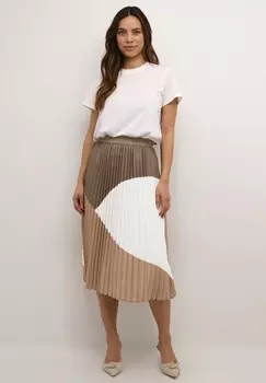 Юбка А-силуэта BETTY BLOCK Culture, коричневый