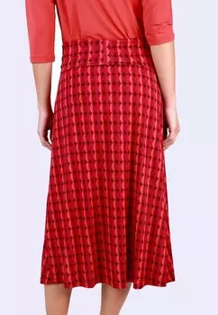 Юбка А-силуэта BINE Lykka du Nord, красный