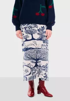 Юбка А-силуэта Bobo Choses, белый