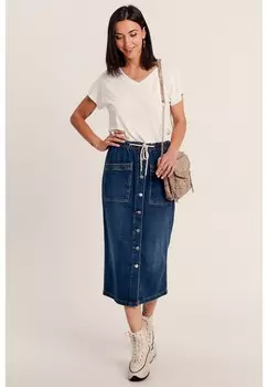 Юбка А-силуэта Breal, синий