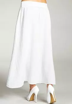 Юбка А-силуэта Caspar, белый