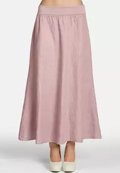 Юбка А-силуэта Caspar, розовая