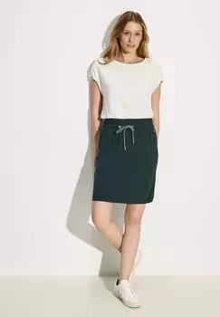 Юбка А-силуэта Cecil, цвет Mottled Dark Green