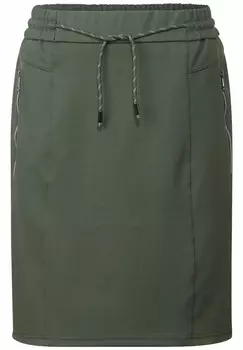 Юбка А-силуэта Cecil, цвет Mottled Olive