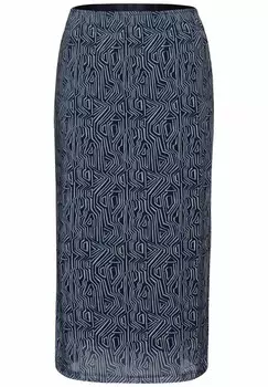 Юбка А-силуэта Cecil, синий