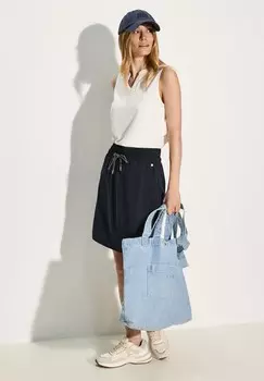 Юбка А-силуэта Cecil, синий