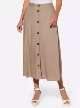 Юбка А-силуэта Classic Basics, цвет Sesam