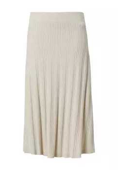 Юбка А-силуэта comma, бежевый