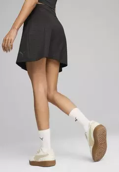 Юбка А-силуэта DARE TO STRUKTURIERTER Puma, черный