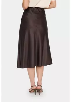 Юбка А-силуэта DISA Saint Tropez, темно-коричневый