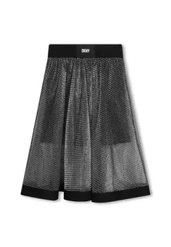 Юбка А-силуэта DKNY, цвет silver