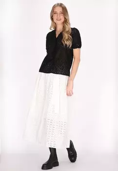 Юбка А-силуэта DreiMaster, белый