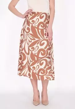 Юбка А-силуэта DreiMaster, бежевый