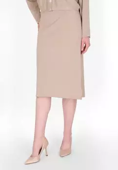 Юбка А-силуэта DreiMaster, бежевый