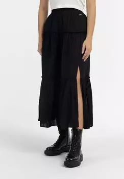 Юбка А-силуэта DreiMaster, черный