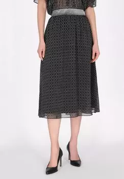 Юбка А-силуэта DreiMaster, черный