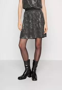 Юбка А-силуэта DRYKORN, черный