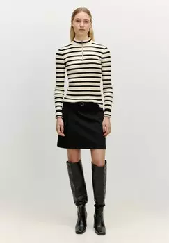 Юбка А-силуэта EDITED, черный