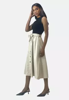 Юбка А-силуэта Elara, бежевый