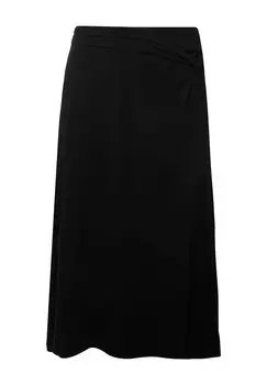 Юбка А-силуэта ELASTIC WAIST Ulla Popken, черный