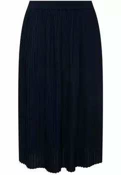 Юбка А-силуэта ELASTIC WAIST Ulla Popken, темно-синий