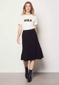 Юбка А-силуэта FANNA Etam, черный
