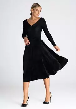 Юбка А-силуэта Figl, черный