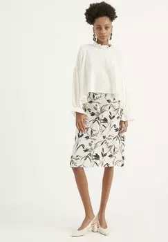 Юбка А-силуэта Floral Patterned Skirt Herita, цвет grey