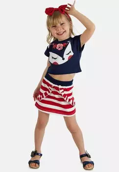 Юбка А-силуэта FOX CROP Denokids, цвет dunkelblau