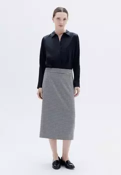 Юбка А-силуэта FRENCH BRAND FASHION ELEGANTMODERN JASON Caroll, черный