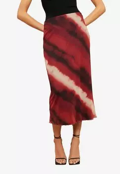 Юбка А-силуэта Friends Like These, красный