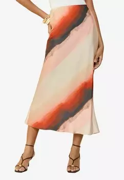 Юбка А-силуэта Friends Like These, оранжевый