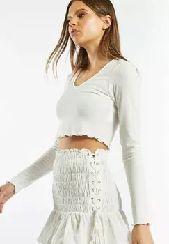 Юбка А-силуэта FRILL Glamorous, белый