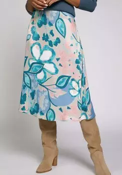 Юбка А-силуэта Gina, светло-синий