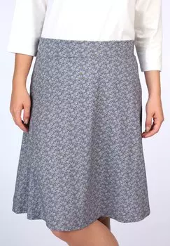 Юбка А-силуэта GINAJALI ASTER Deerberg, серый