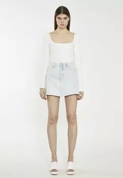 Юбка А-силуэта Glamorous, синий деним