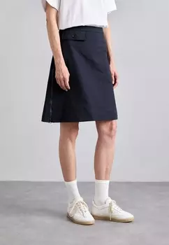 Юбка А-силуэта GONNA PHOEBE ASPESI, темно-синий