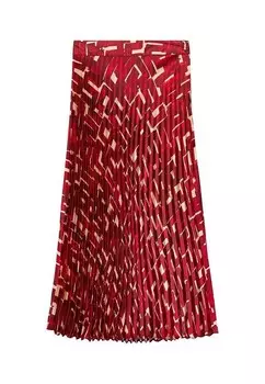 Юбка А-силуэта GUILLEM Mango, Бордо