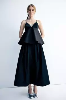Юбка а силуэта H&M, черный
