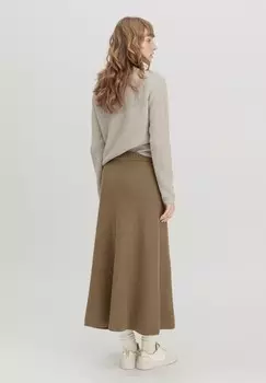 Юбка А-силуэта hessnatur, коричневый