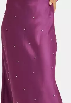 Юбка А-силуэта I24CL503 Alma en Pena, фиолетовый