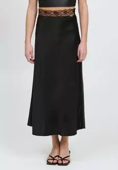 Юбка А-силуэта INFLUENCER, черный