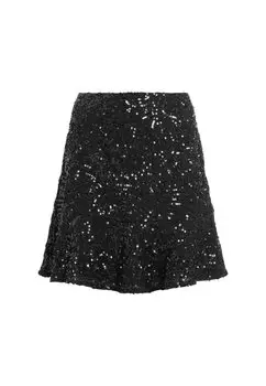 Юбка А-силуэта IVY SKIRT AllSaints, черный