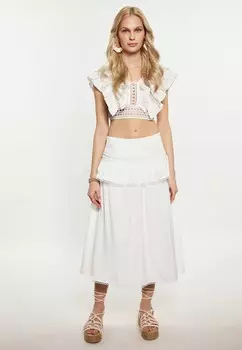 Юбка А-силуэта IZIA, белый