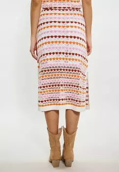 Юбка А-силуэта IZIA, оранжевый