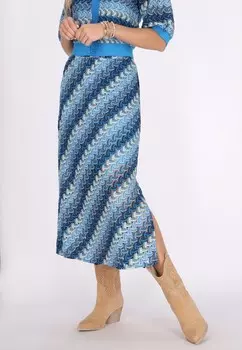 Юбка А-силуэта IZIA, синий